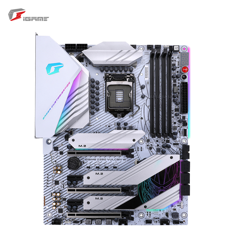 【评测室】白色主板新选择,七彩虹 iGame Z590 Vulcan W 评测