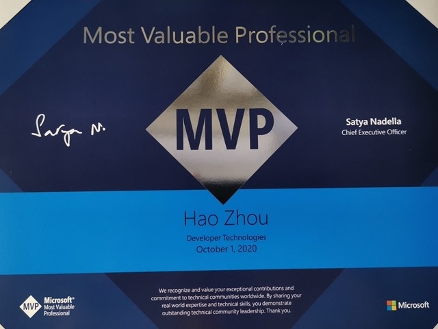 2020 - 2021，我的微软 MVP 大礼包开箱